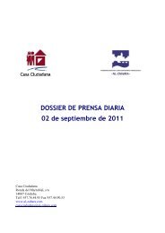 DOSSIER DE PRENSA DIARIA 02 de septiembre de 2011 - ISOTools