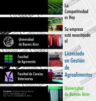 Licenciado en GestiÃ³n de Agroalimentos - Facultad de AgronomÃ­a ...