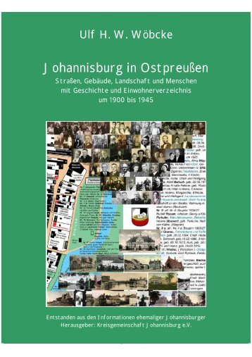 Musterseiten des Buches "Johannisburg in OstpreuÃŸen"