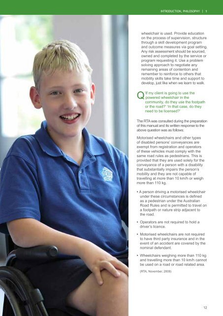 Powered Mobility Manual - Cerebral Palsy Alliance