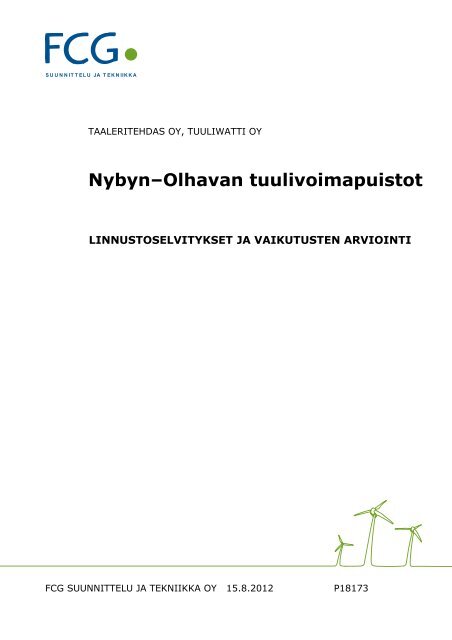 NybynâOlhavan tuulivoimapuistot - Iin kunta