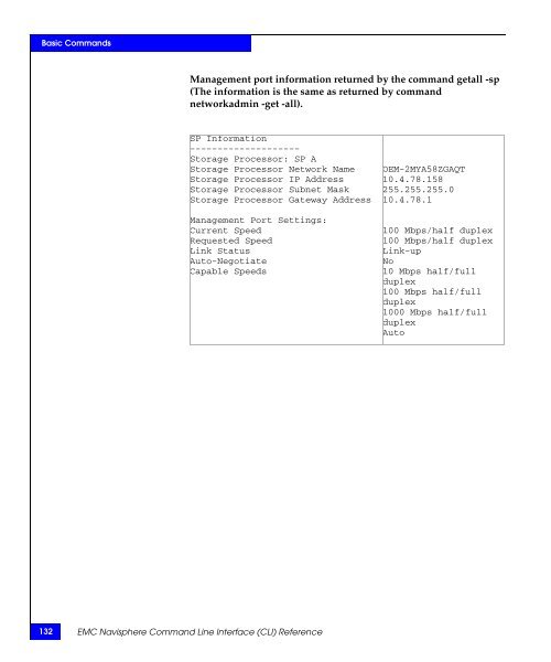 Navisphere Command Line Interface (CLI) Reference - VMware Communities