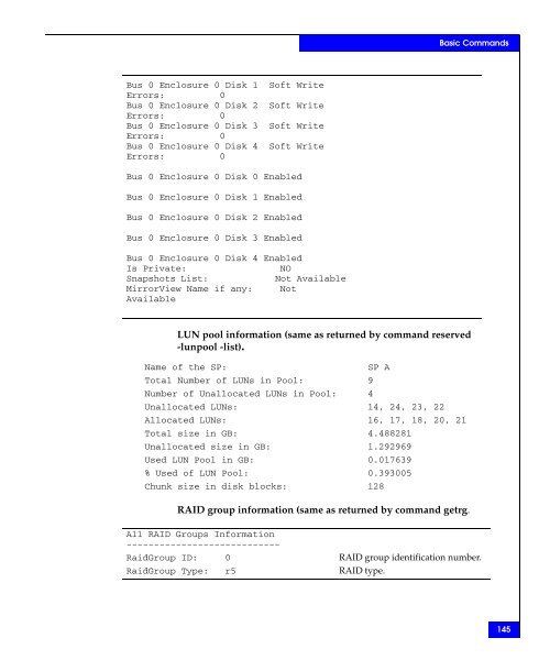 Navisphere Command Line Interface (CLI) Reference - VMware Communities