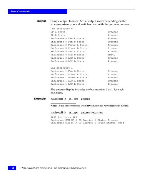 Navisphere Command Line Interface (CLI) Reference - VMware Communities