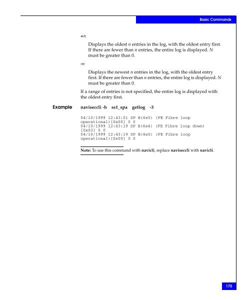 Navisphere Command Line Interface (CLI) Reference - VMware Communities