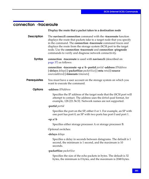 Navisphere Command Line Interface (CLI) Reference - VMware Communities