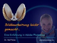 Folien Vortrag Photoshop - WJ Straubing