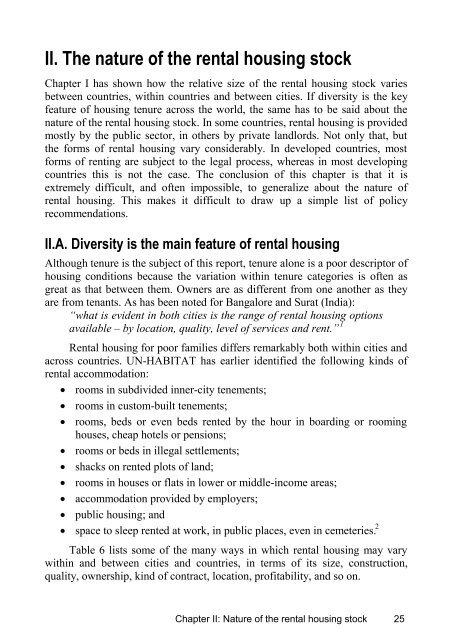 Rental Housing - UN-Habitat