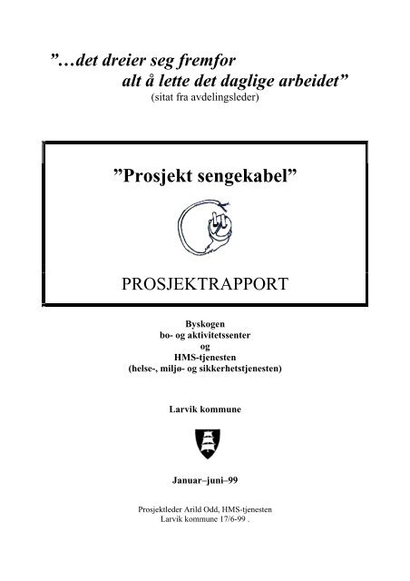 Prosjekt sengekabelâ - Aktiv HMS