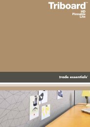 Triboardâ¢ - Trade Essentials - The Laminex Group