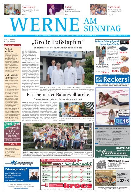 Ausgabe als PDF Download - Werne am Sonntag