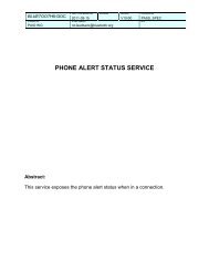 phone alert status service - Bluetooth Development Portal