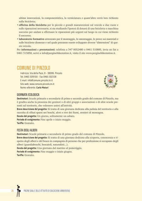 PAGINE GIALLE - Agenzia provinciale per la protezione dell'ambiente