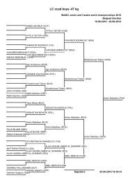 Kickboxing Paper Scoring paper - Kickboxing Ireland