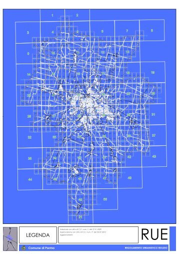 LEGENDA - Pianificazione Territoriale - Comune di Parma
