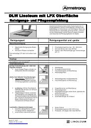 LPX-Reinigungsanleitung - Armstrong