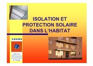 isolation et protection solaire dans l'habitat - ADEME Guyane