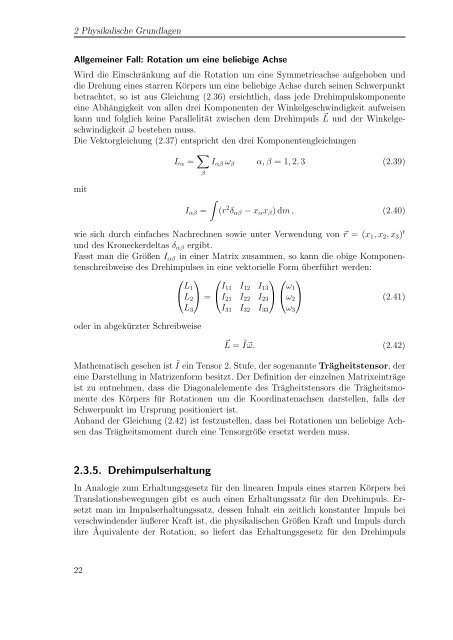 Aufbau und Gestaltung von Demonstrationsexperimenten zu ...