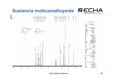 Sustancia multiconstituyente - Europa