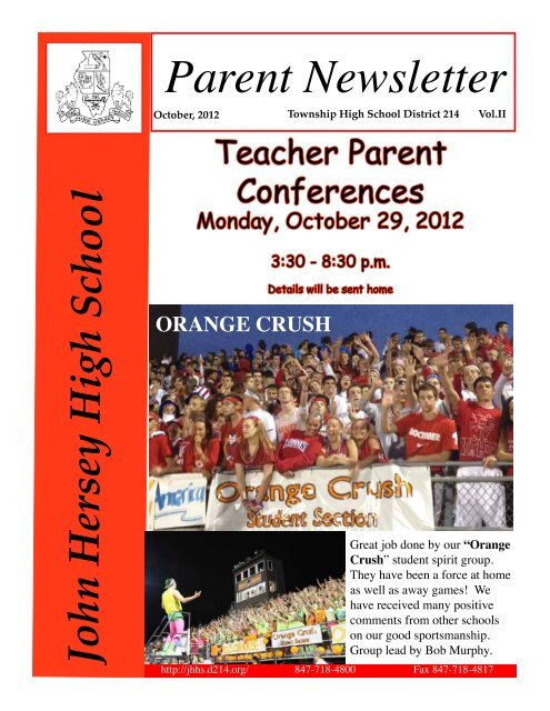 D214 Calendar 2022 E - John Hersey High School - High School District 214