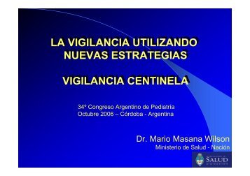 vigilancia centinela