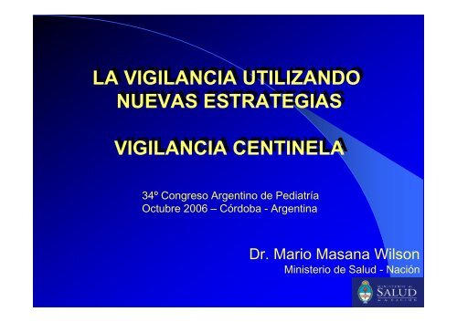 vigilancia centinela