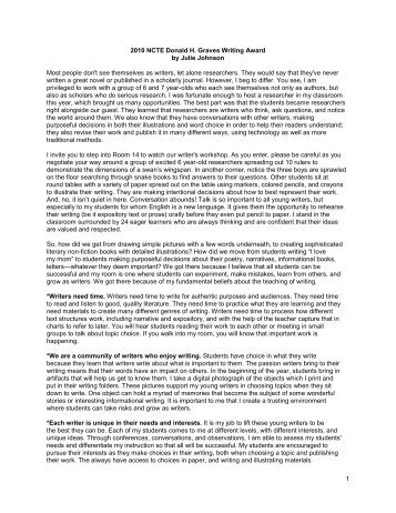 Reflective Essay