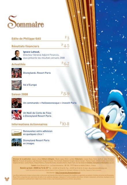 Mise en page 1 - Euro Disney SCA