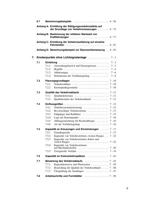 Handbuch für die Bemessung von Straßenverkehrsanlagen