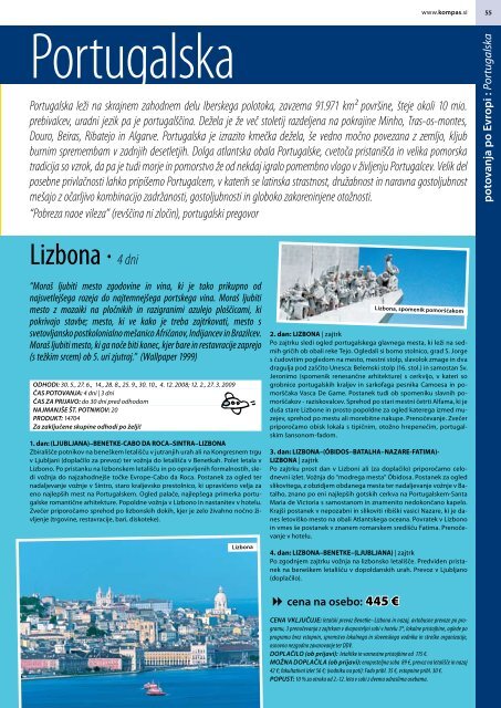 Lizbona Â· 4 dni - Kompas