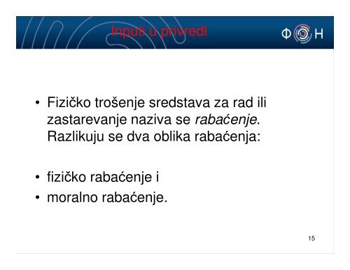 4. - Ekonomija - Fakultet organizacionih nauka