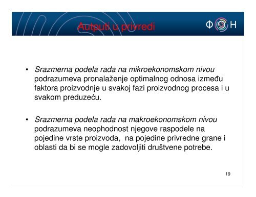 4. - Ekonomija - Fakultet organizacionih nauka