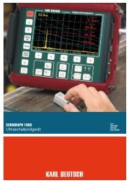 ECHOGRAPH 1090 Ultraschallprüfgerät - ARNEZEDER