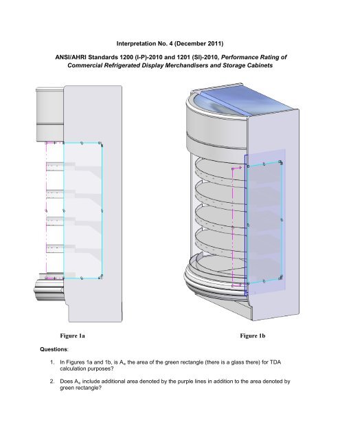 ANSI/AHRI Standards 1200 (IP)-2010 and 1201 (SI)-2010 ...