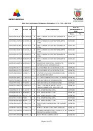 Lista dos Contribuintes Paranaenses Obrigados Ã  EFD - Blog de ...