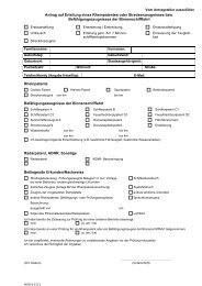 Antrag auf Erteilung eines Rheinpatentes bzw
