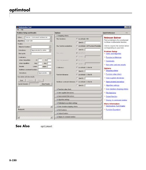 What Is Optimization Toolbox?