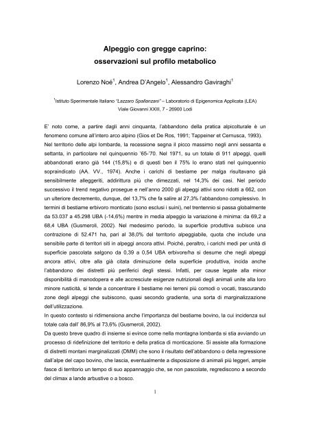 Scheda di Iscrizione - Istituto Sperimentale Italiano Lazzaro ...