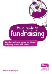 Your guide to fundraising.pdf - CLIC Sargent