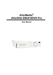 AVerMedia AVerDiGi EB5416DVD Pro - RF Concepts