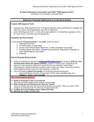 Electronic Proposal Submission to Contracts & Grants