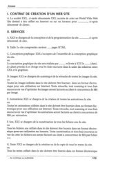 Contrat type de conception d'un site Web (.PDF 368 k) - Awt