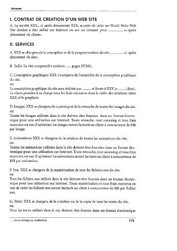 Contrat type de conception d'un site Web (.PDF 368 k) - Awt