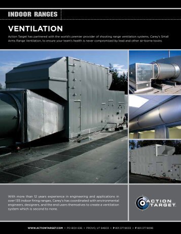 Ventilation Systems Cutsheet - Action Target