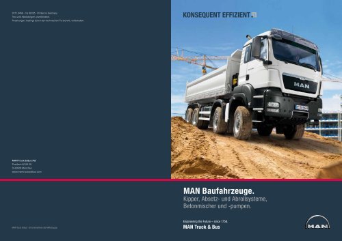 MAN Baufahrzeuge (3 MB) - MAN Truck & Bus Ãsterreich