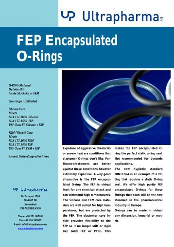 FEP Encapsulated O-Rings