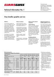 Techn. Information (PDF) - CLAAS GUSS GmbH