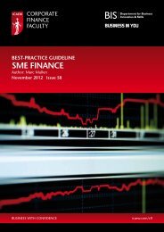 Best practice guideline-SME Finance - ICAEW