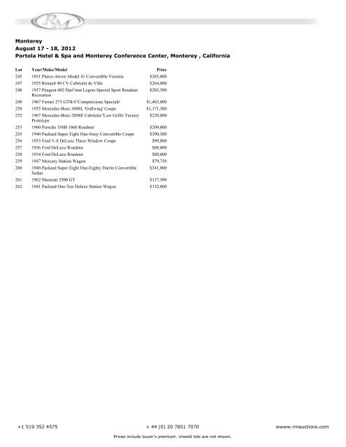 RM Auctions Monterey Results.pdf - Ferrari Life