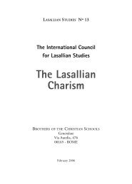 The Lasallian Charism.qxd - De La Salle Christian Brothers